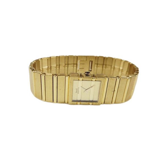 Piaget Polo 18K Gold Dial Quartz Watch - Picture 3 of 9